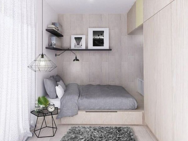 thiết kế phòng ngủ nhỏ 3m2